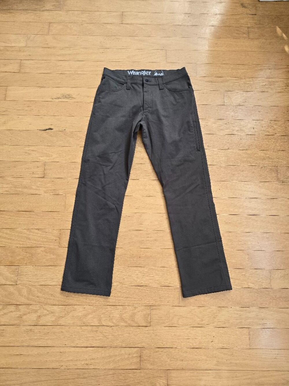 Wrangler | ATG Dark Grey Fleece Lined Outdoor Utility Hiking Pants Mens 34x32